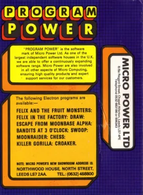 Felix In The Factory (198x)(John Chaytor)[b] box cover back